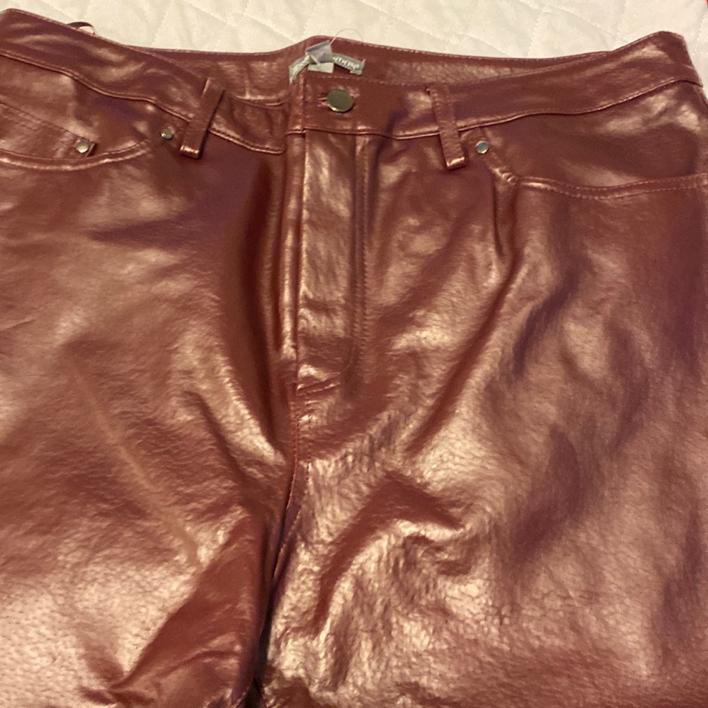 Women’s leather pants